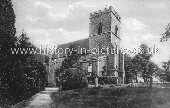 Holy Trinity Church, Littlebury, Essex. c.1920's